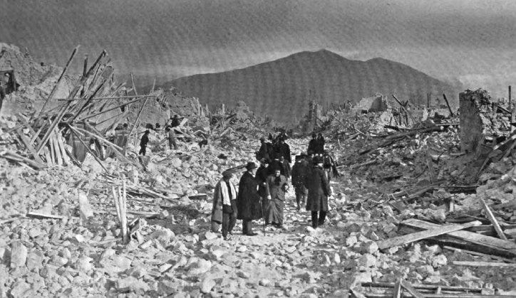 1915 Avezzano earthquake - Wikipedia