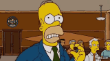 Homer Collar GIF - Homer Collar Tug GIFs