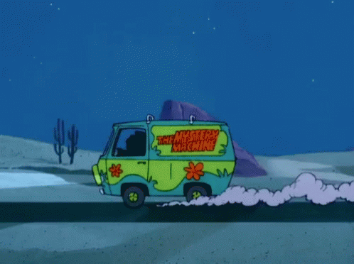 The Mystery Machine, from Scooby Doo