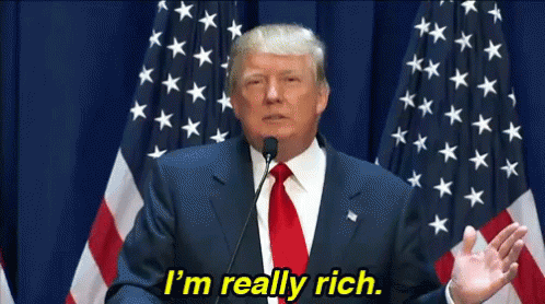 Im Rich GIF - ImRich DonaldTrump Rich GIFs