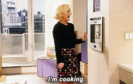 I'M Cooking GIF - Unbreakable Kimmy Schmidt Cooking Im Cooking GIFs