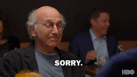 Sorry Season 9 GIF by Curb Your Enthusiasm - Find & Share ...