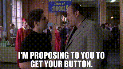 YARN | I&#39;m proposing to you to get your button. | The Sopranos (1999-2007)  S02E13 Funhouse | Video gifs by quotes | 9938708a | 紗