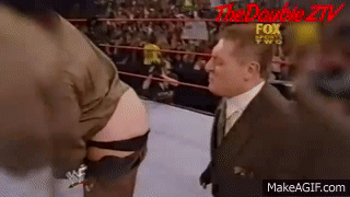 William Regal kisses Vince McMahon&#39;s ass - 11-19-2001 Raw on Make a GIF