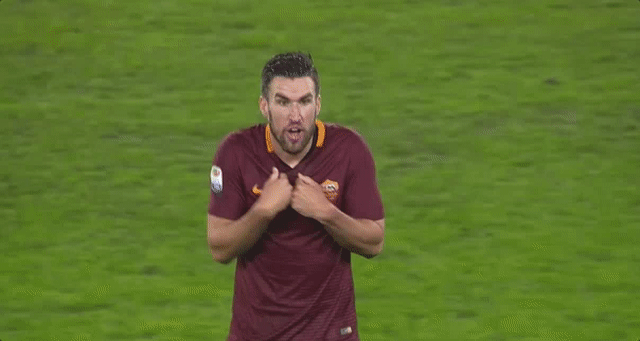 Shocked Kevin Strootman GIF by AS Roma - Find & Share on GIPHY