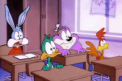 Image result for how I spent my summer vacation gif tiny toons