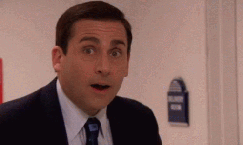 Pleasantly Surprised GIF - Michael Scott Steve Carell OMG - Discover &  Share GIFs