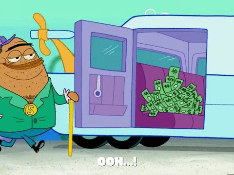 season 5 money GIF by SpongeBob SquarePants
