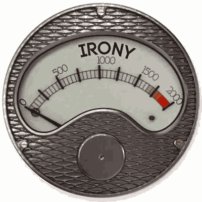 Irony Meter GIF - Irony Meter Silver - Discover & Share GIFs