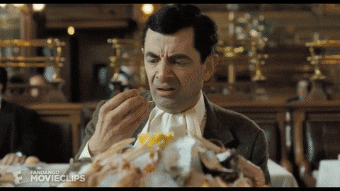 Mr. Bean's Holiday (1/10) Movie CLIP - Seafood Dinner (2007) HD GIF | Gfycat