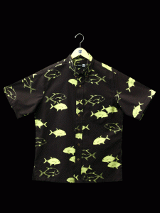 Buttondown Aloha Shirt Espresso Pāpiopio Source: Sig Zane Designs