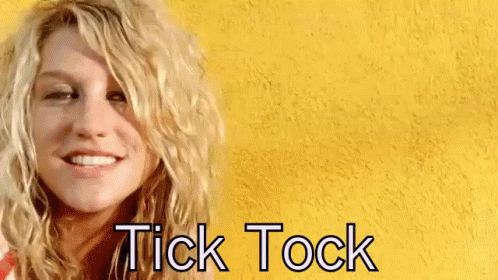 Tik Tock GIF - TickTock Kesha TikTok GIFs