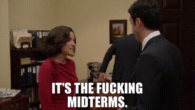 YARN | It's the fucking midterms. | Veep (2012) - S02E01 Midterms | Video  clips by quotes | 26f28580 | 紗