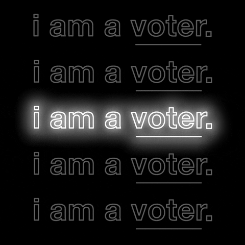midterm elections vote GIF by I am a voter.