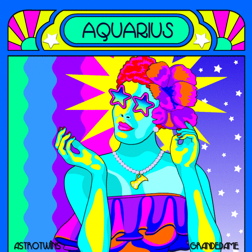 horoscope aquarius GIF by Grande Dame