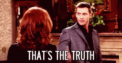 That's The Truth GIF - Daysofourlives True - Discover & Share GIFs