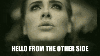 Adele Gif Hello From The Other Side - Adele Hello Someone Like You