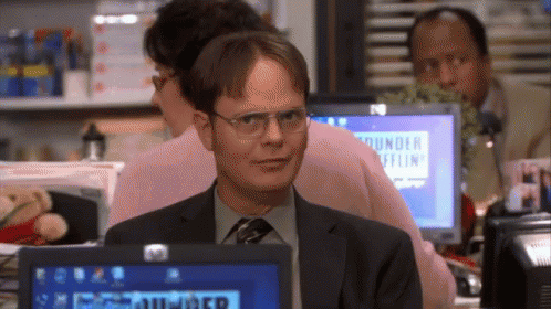 Dwight The Office GIF - Dwight The Office Quiet - Discover & Share GIFs