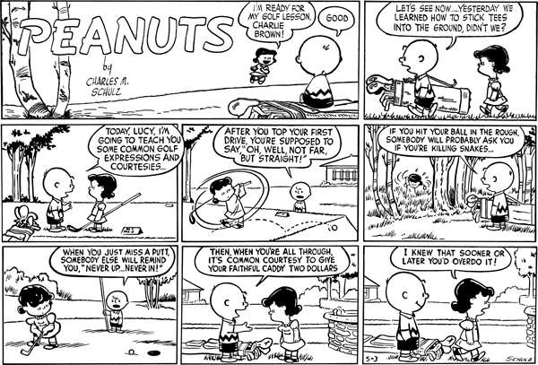 May 1953 comic strips | Peanuts Wiki | Fandom