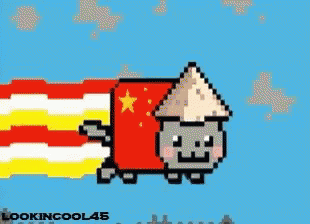 Nyan Cat GIF - Chinese China - Discover &amp; Share GIFs