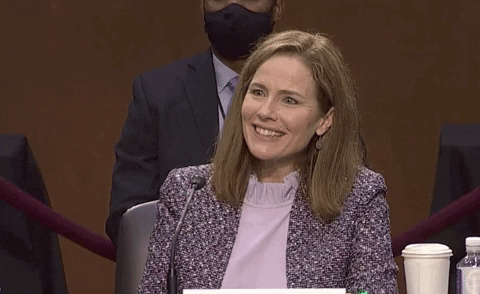 Amy Coney Barrett GIFs - Get the best GIF on GIPHY