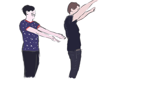 Dan and Phil - Trust Exercise Gif by meltheadaches on DeviantArt