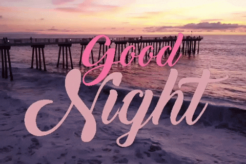 Happy Good Night GIF by Yevbel