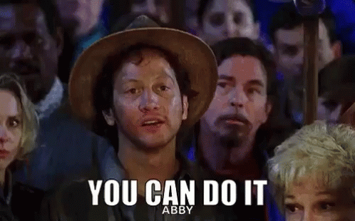 Rob Schneider You Can Do It GIF - Rob Schneider You Can Do It Water Boy -  Discover &amp; Share GIFs