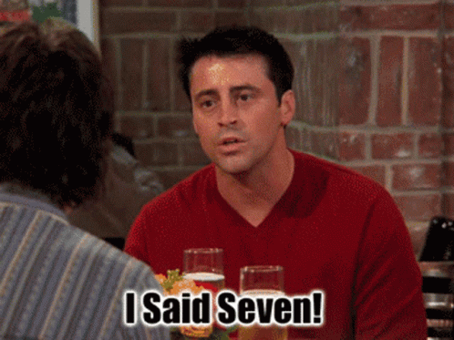 Joey Friends GIF - Joey Friends Counting - Discover &amp; Share GIFs