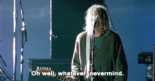 Kurt Cobain Whatever GIF