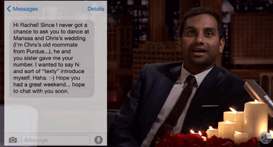 aziz ansari flirting GIF aziz ansari flirting GIF