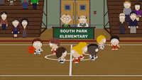 token black basketball GIF by South Park 