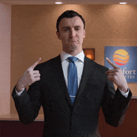 Right Here This Guy GIF by Choice Hotels - Find & Share on GIPHY