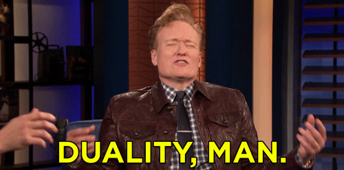 conan obrien duality GIF by Team Coco