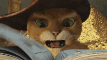 Too Long Didn't Read GIF - Reading PussInBoots Shocked GIFs