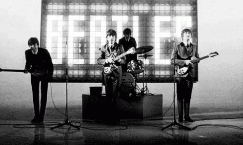 Beatles Rock And Bow GIF - Beatles Rock And Bow Bow - Discover &amp; Share GIFs