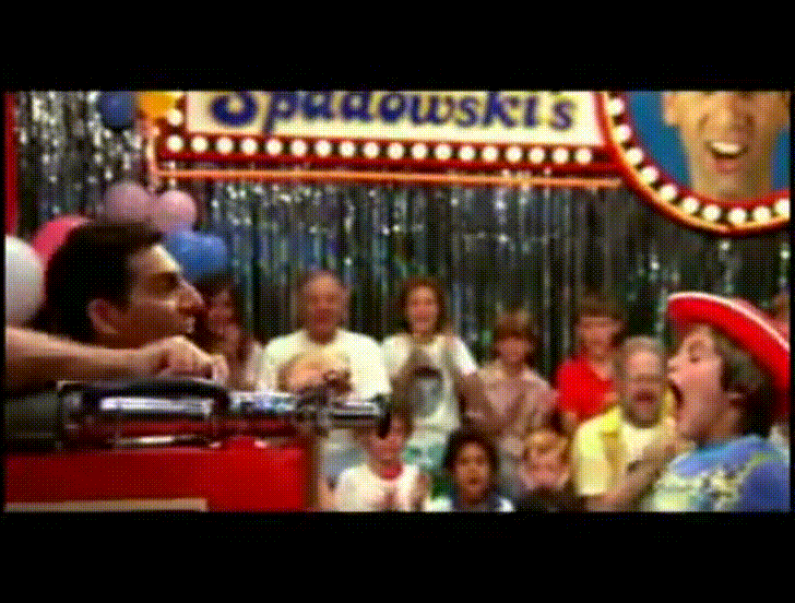 You get to drink from the FIREHOSE! - GIF from UHF on Imgur