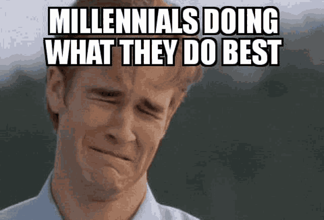 Millennials Millennial Crying GIF - Millennials Millennial ...