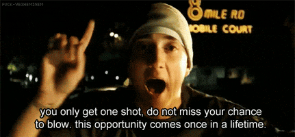 Eminem Lose Yourself GIFs - Get the best GIF on GIPHY