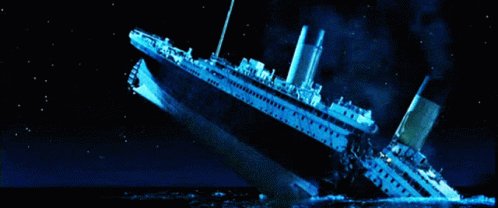 Titanic Breaks GIF - Titanic Breaks Sinking - Discover & Share GIFs