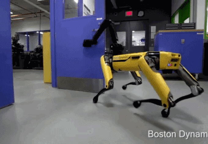 What&#39;s the story behind the GIF of a nightmarish robot dog opening a door?  | Dazed