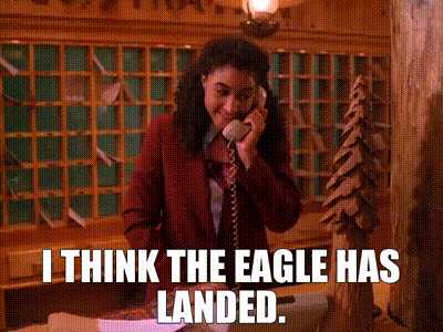 YARN | I think the eagle has landed. | Twin Peaks (1992) - S02E04 | Video  gifs by quotes | f1f366ef | 紗