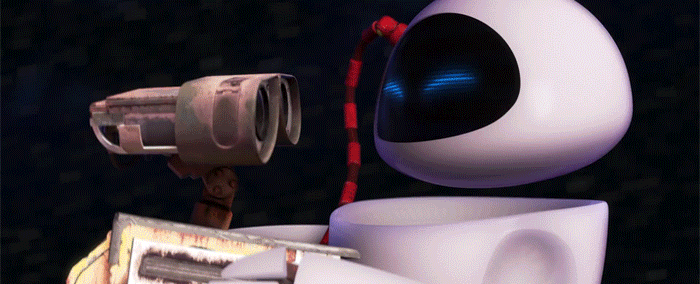 41 Movie GIFs That Will Make You Sob Instantly | Wall-e and eve, Wall e  eve, Wall e