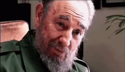 Fidel Castro Smile GIF - FidelCastro - Discover & Share GIFs