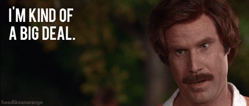 Kind Of… GIF - BigDeal Anchorman Excited GIFs