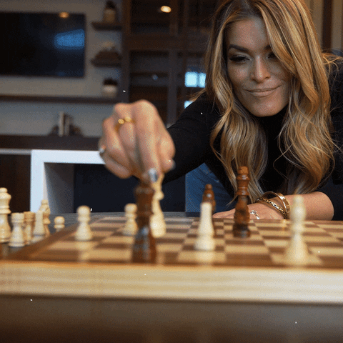 Chess Strategy GIF by Jasmine Star
