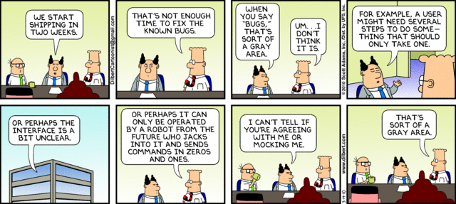 Dilbert Software Bugs | Programming humor, Computer jokes ...
