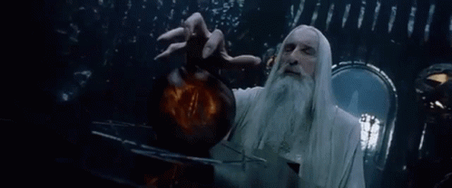 Saruman Palantir GIF - Saruman Palantir GIFs