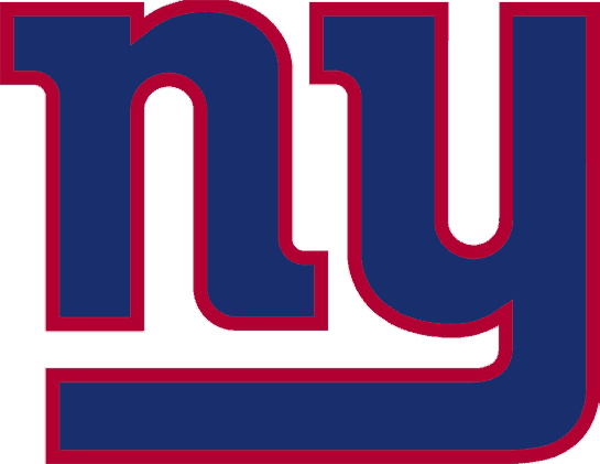 New York Giants Logo Primary Logo (2000-Pres) - Lowercase NY in blue with red outline SportsLogos.Net