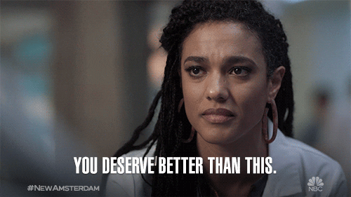 you deserve better then this GIF by New Amsterdam